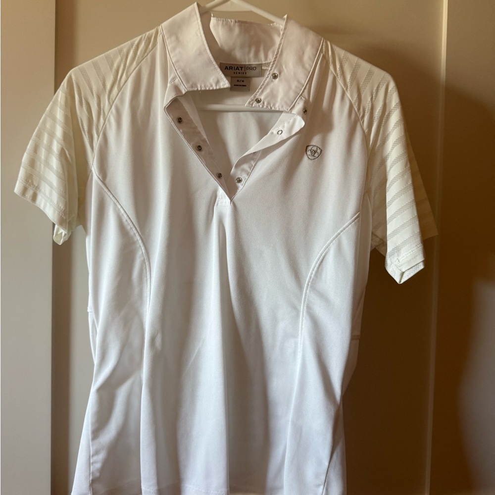 Ariat Womans Classic White Polo Shirt